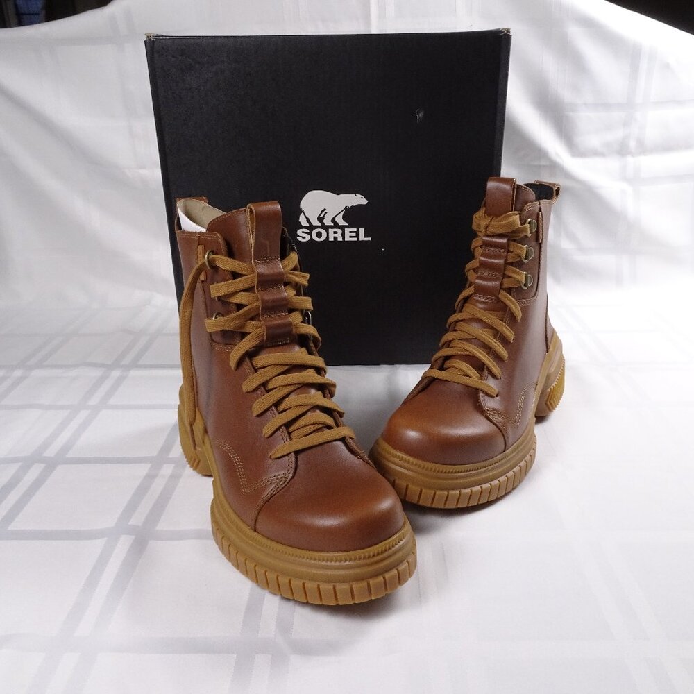 Sorel - ONA Ave Boot Lace, Brown, Waterproof Women's 8.5 - NEW
